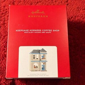 Hallmark Keepsake 2021 Korners Coffee Shop Ornament